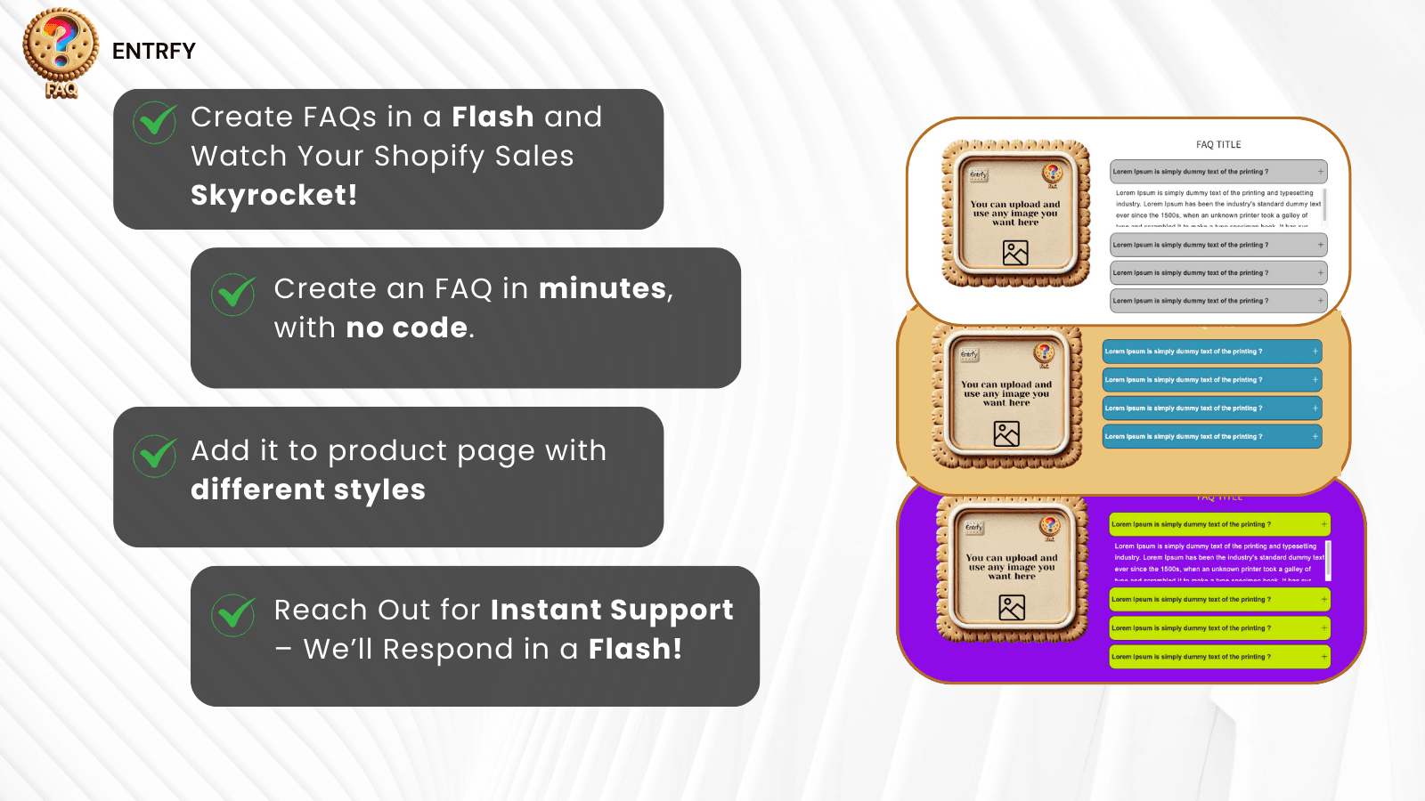 Explanation for Product Faqs App