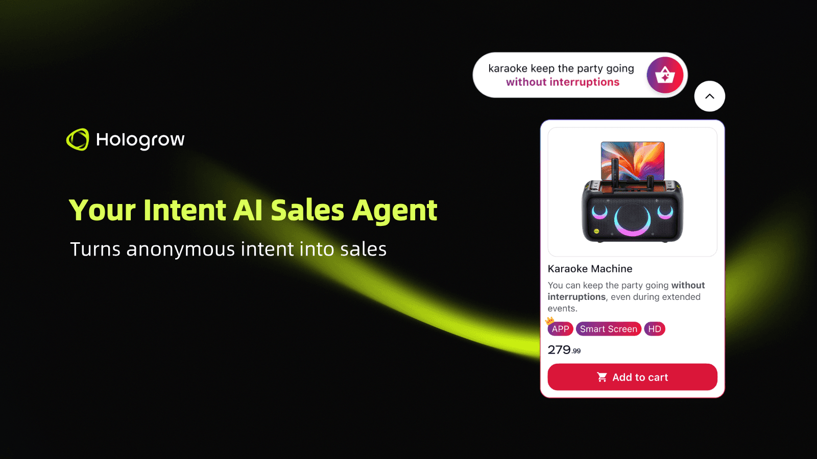 Your Intent AI Sales Agent - Turns anonymous intent into sales