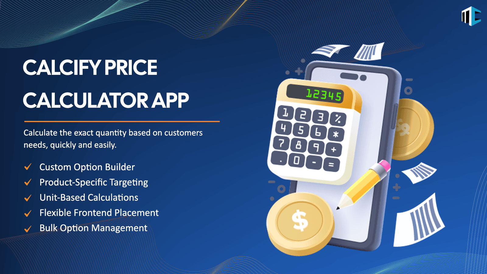 CALCIFY Price Calculator App