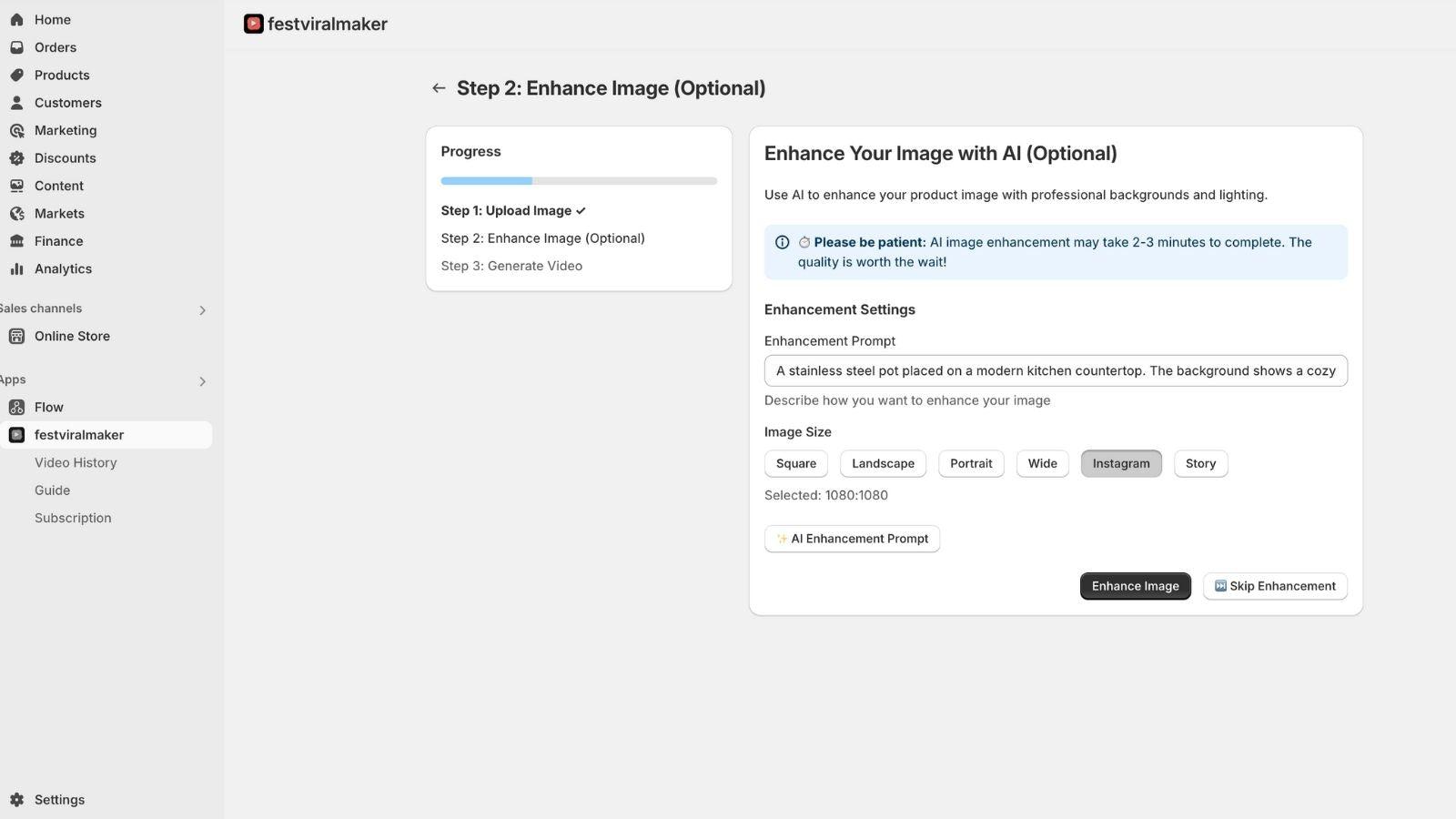 Create product photo for your social media and site
