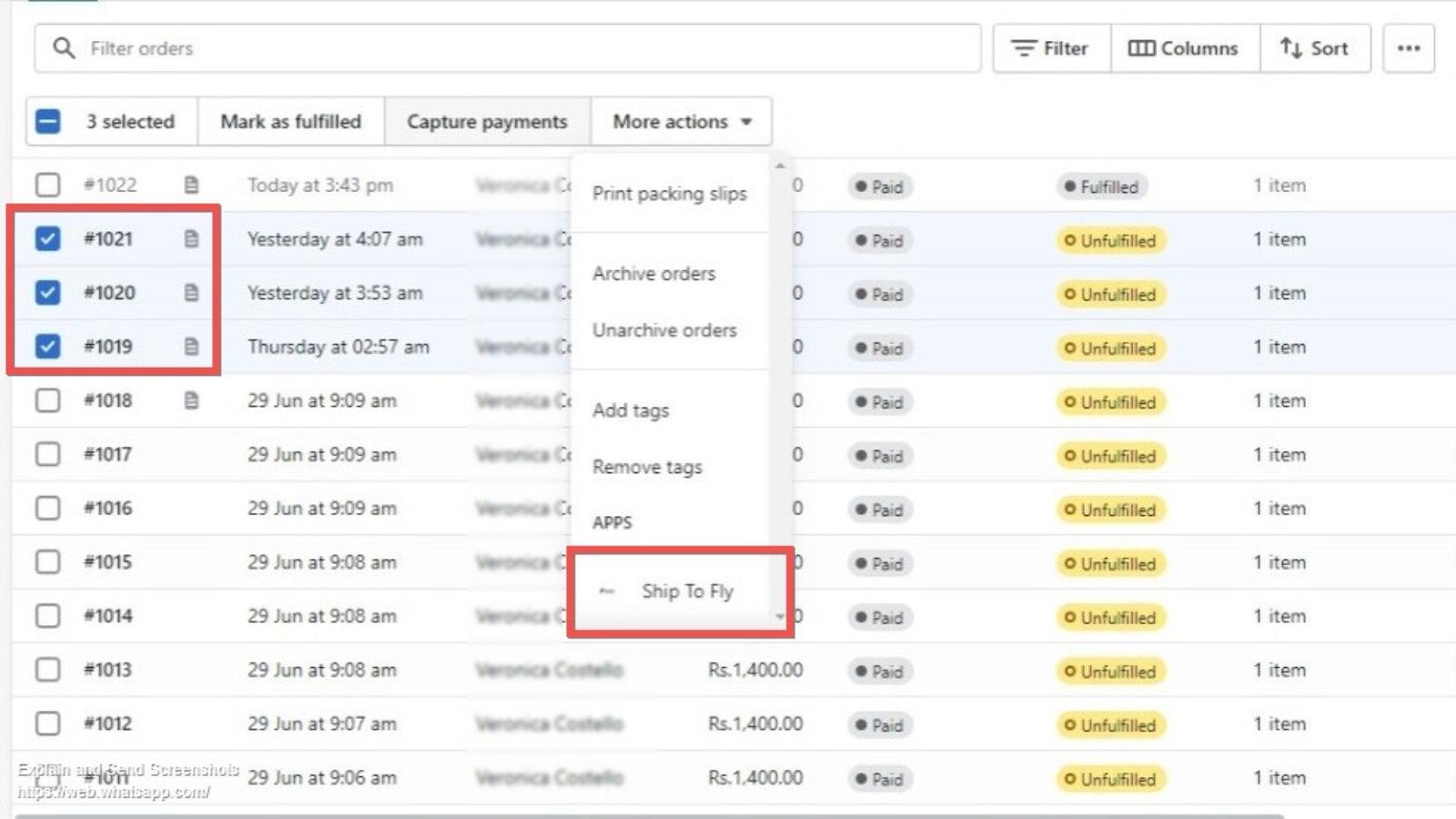 Bulk Booking and Cancel