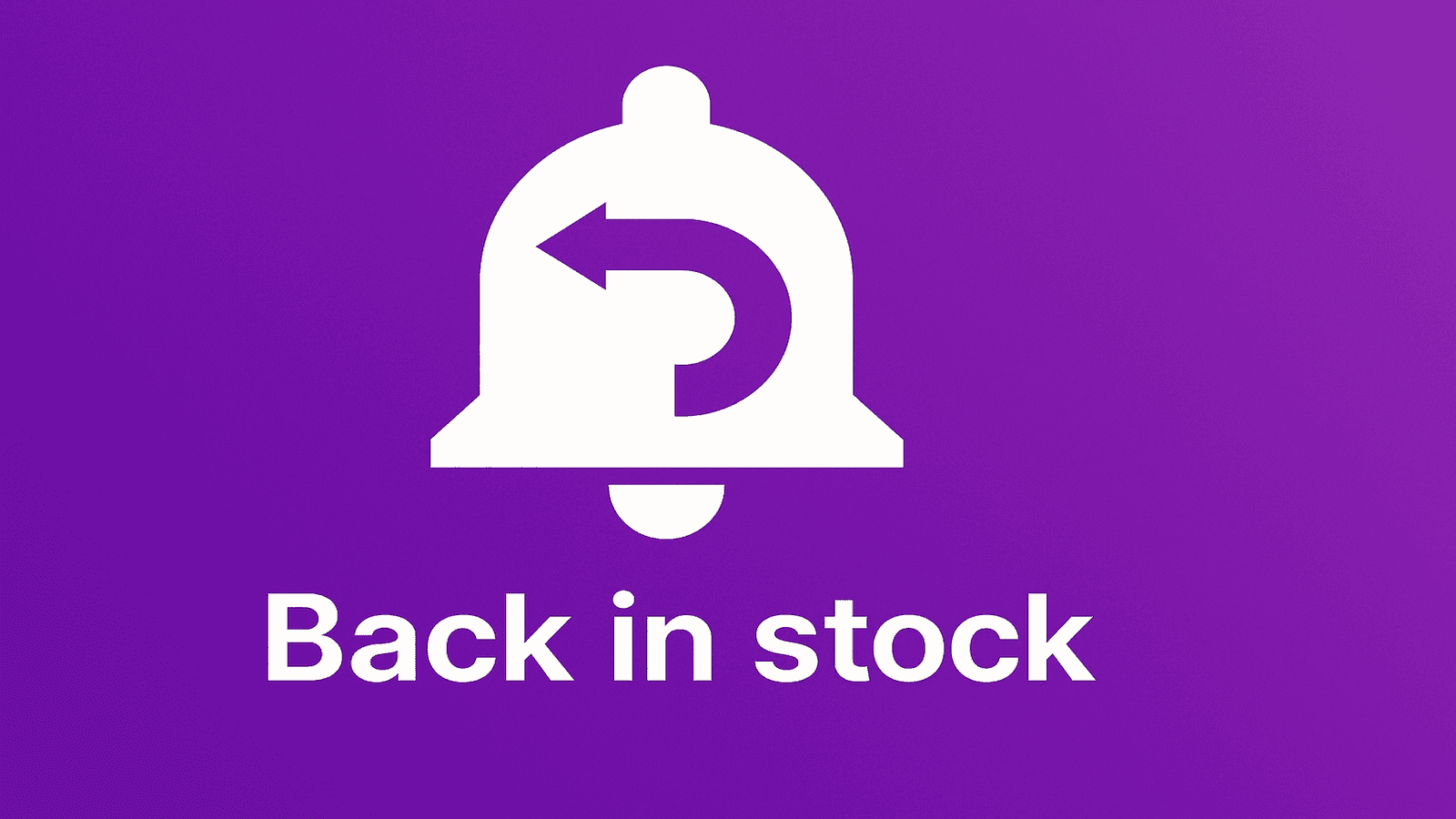 Back In Stock Hero