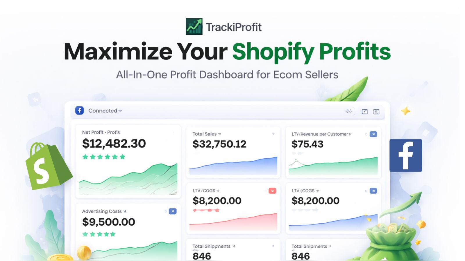 TrackProfit — Real-Time Profit Analytics for D2C & COD Sellers