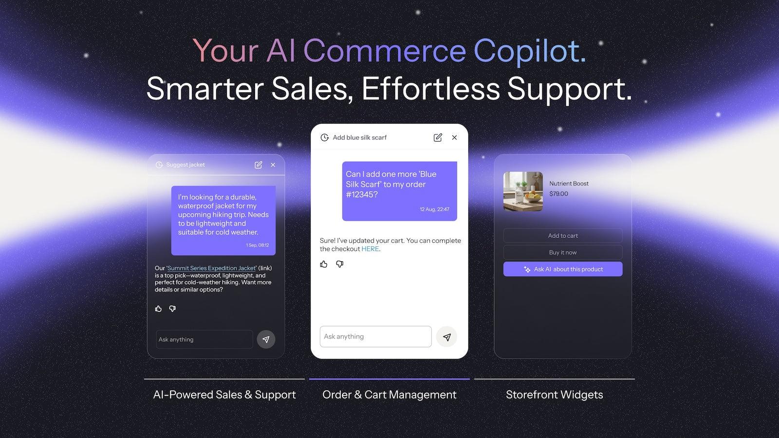 AI Shopping assistant & Helpdesk chatbot