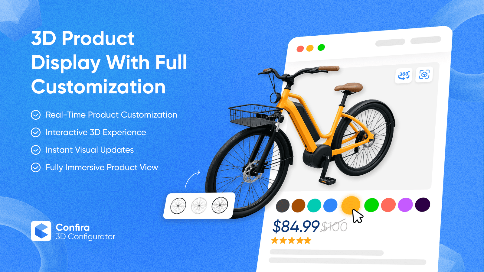 3D Product Display with Full Customization