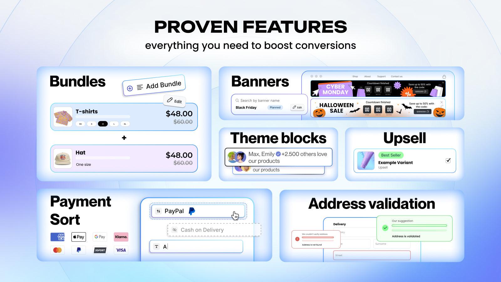 Stack - all in one conversion boosting app.