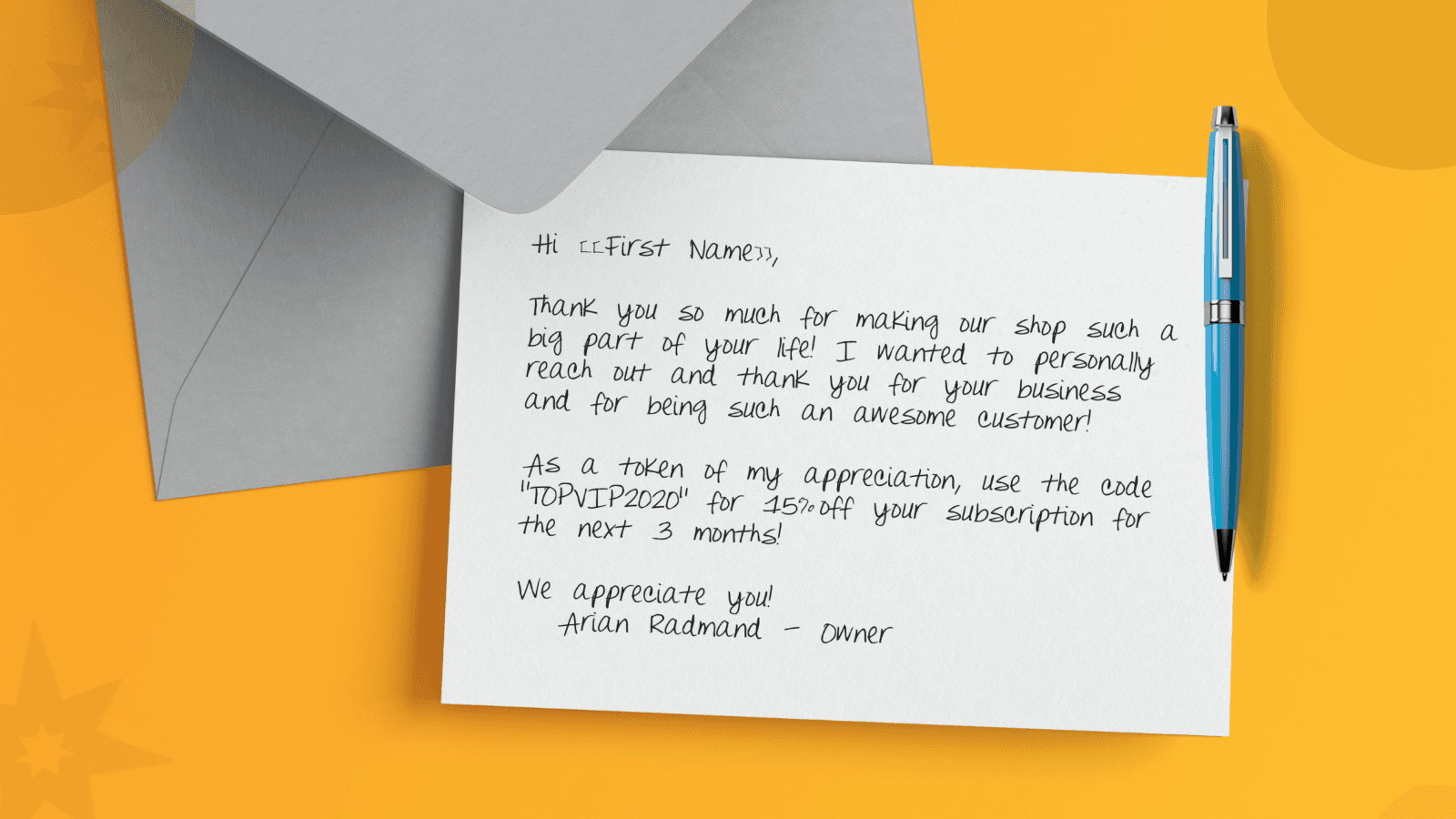 Mail Beautiful Personalized Handwritten Notes, Cards & Gift Card