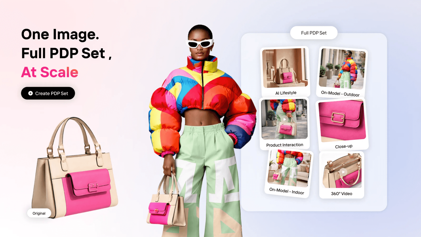 Create a full PDP set from single image with a few clicks