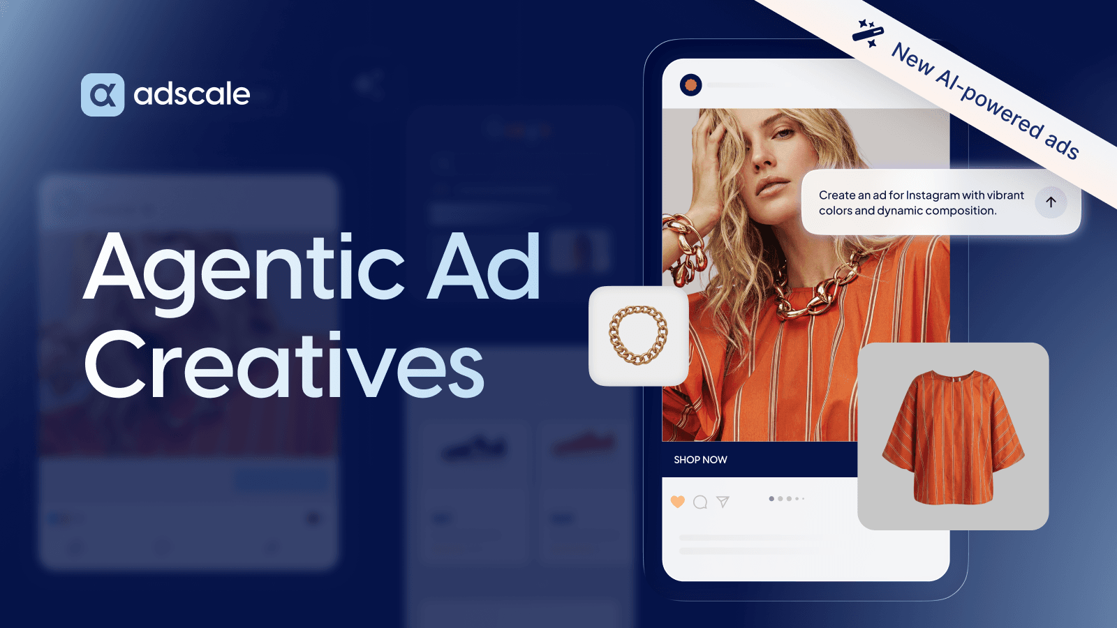 Agentic ad creatives