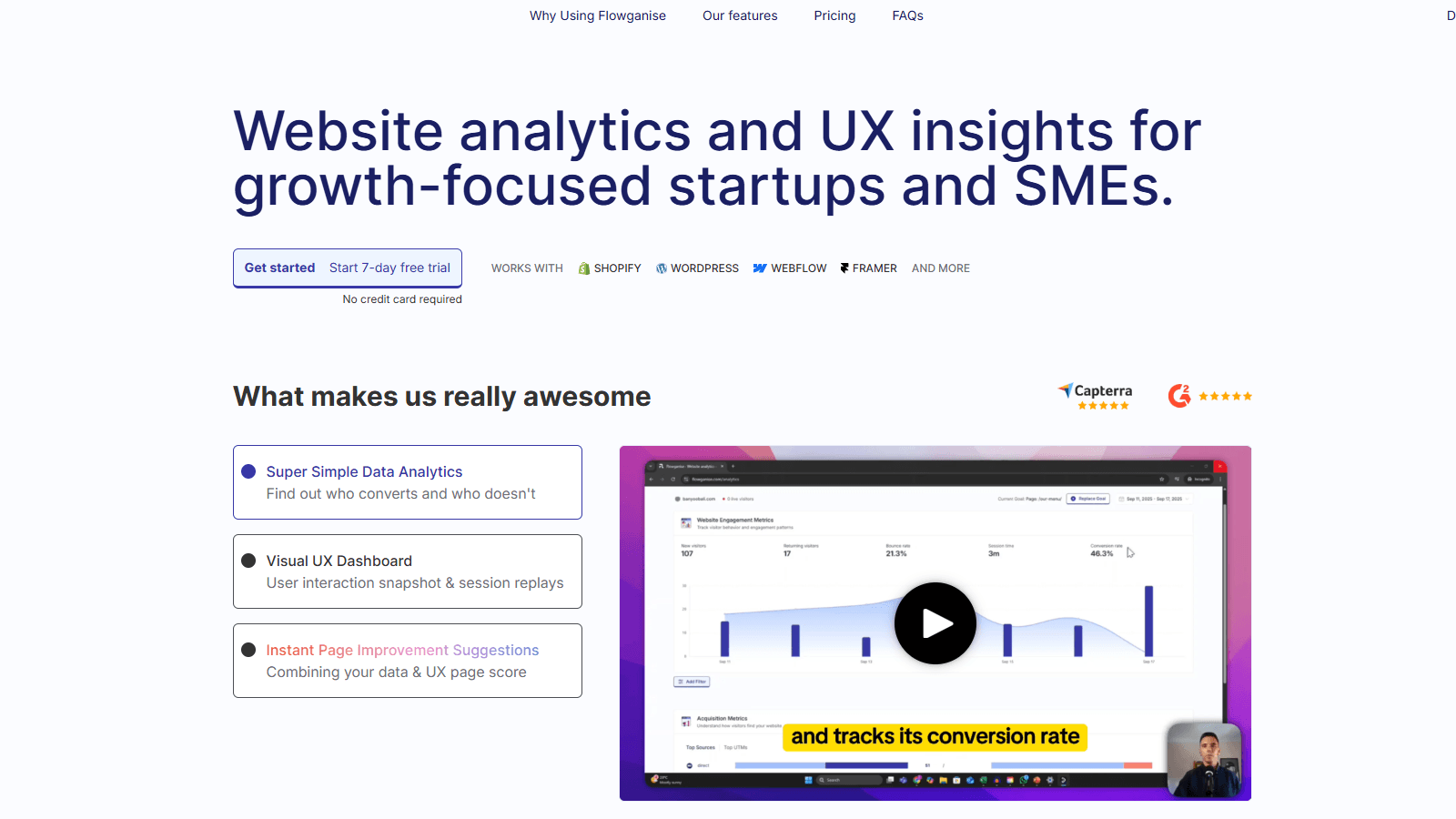 Flownganise Conversion Optimisation Tool