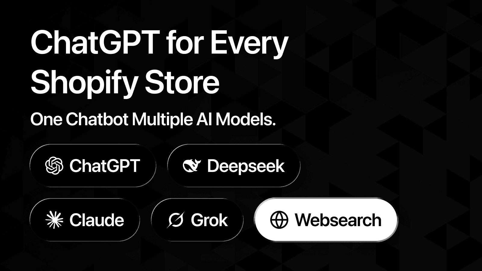 ChatGPT chatbot AI with Grok, DeepSeek and Claude models view
