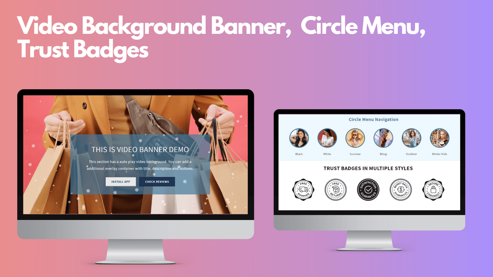 Beautiful Sections for your Shopify Store!