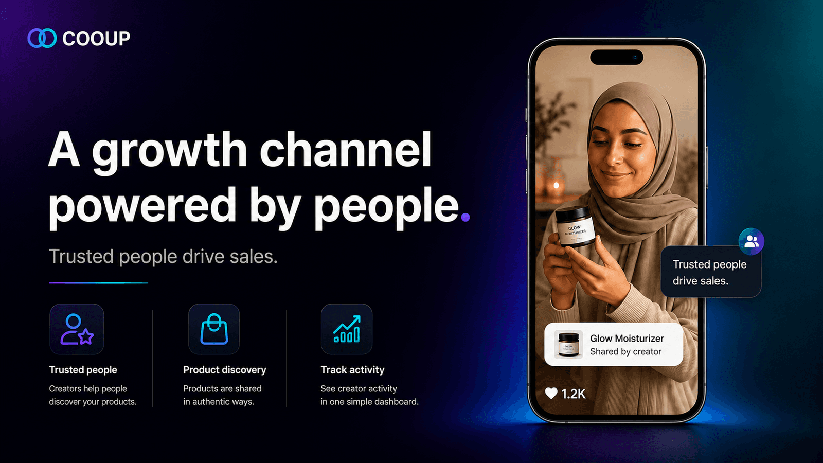 Creator-powered commerce for Shopify brands
