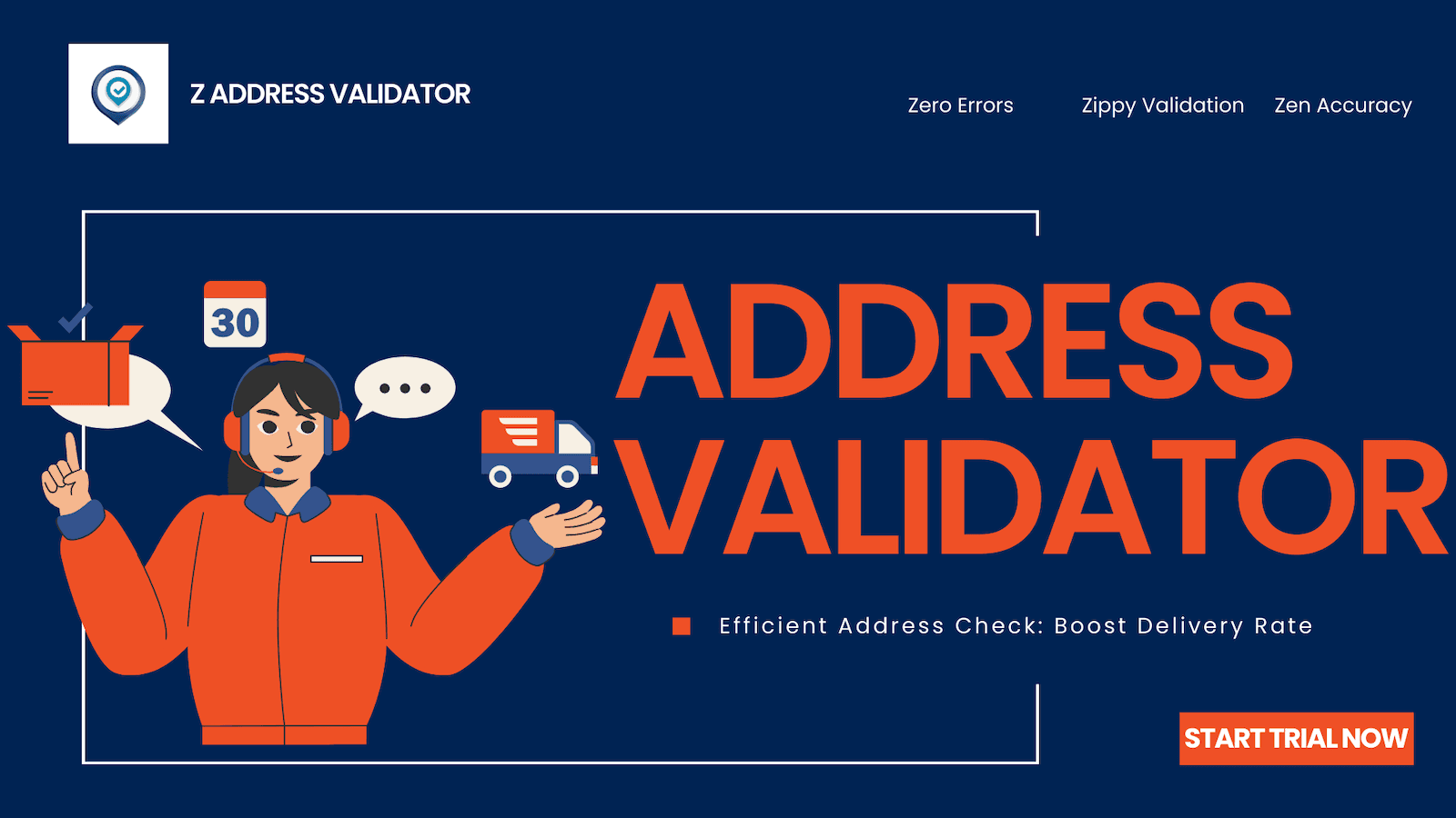 Z Address Validator, improve delivery rate, gain happy customers