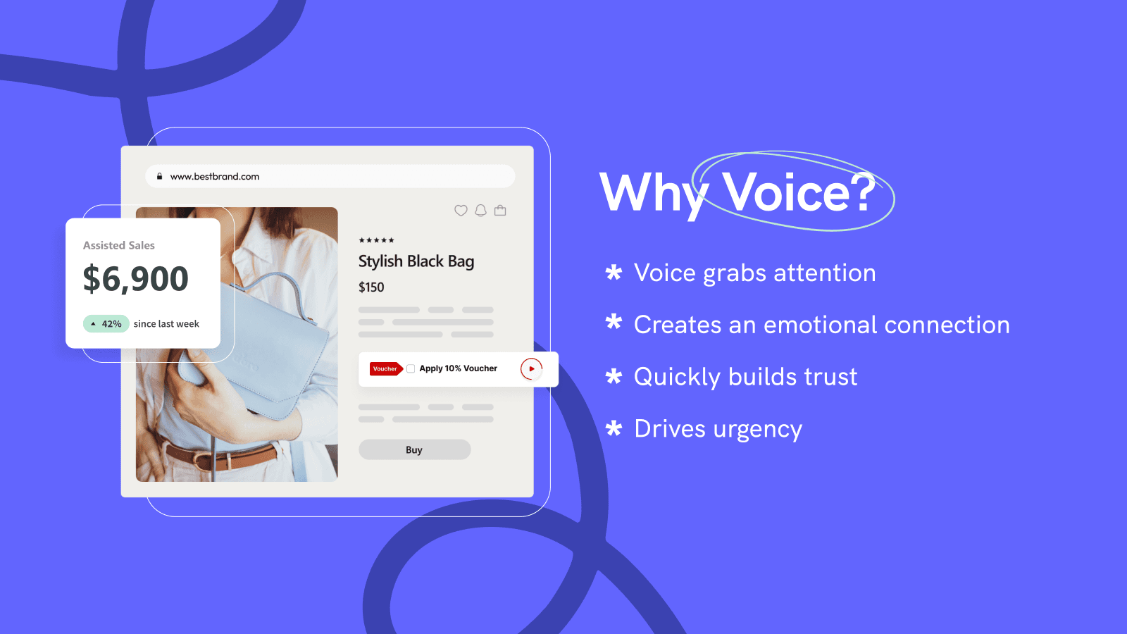 Why use voice for conversion