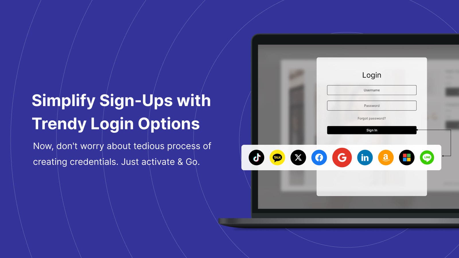 Use trendy social login for your eCommerce