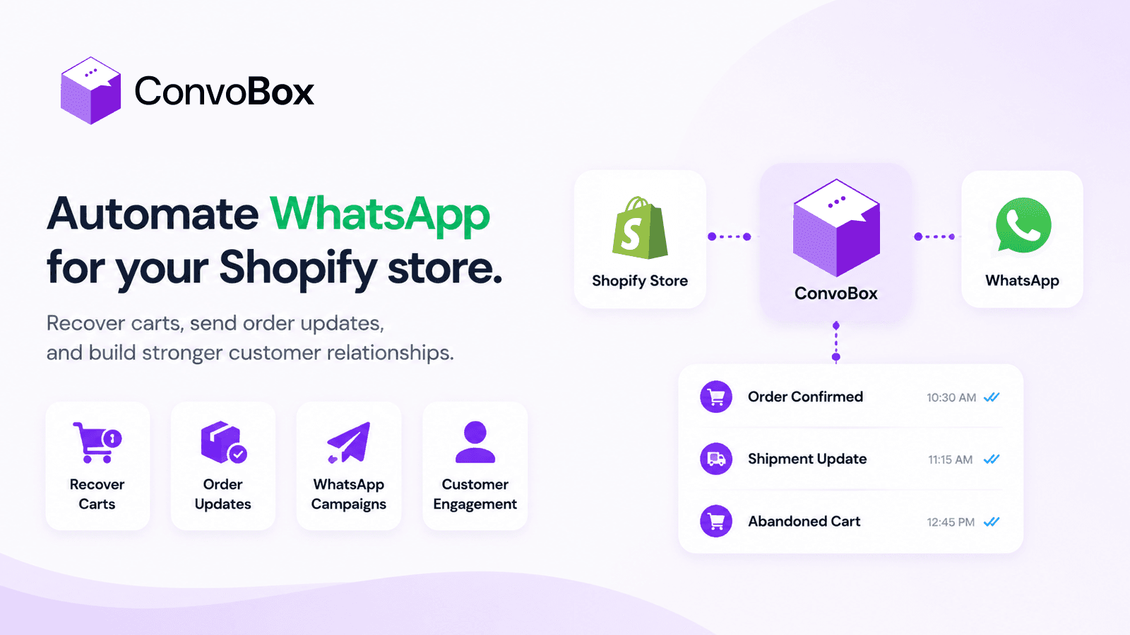 Automate WhatsApp for Your Shopify Store