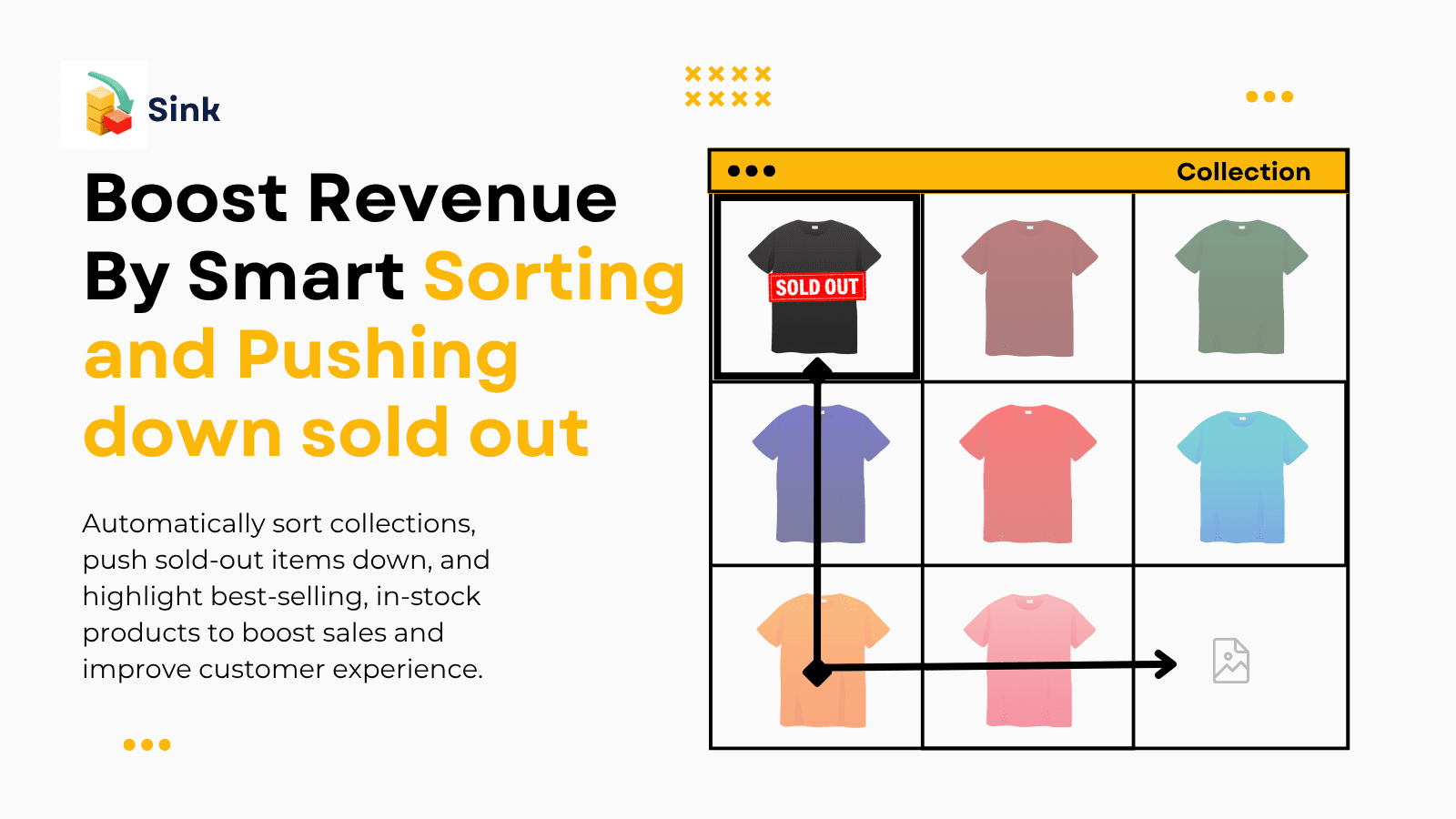 Push down sold out products