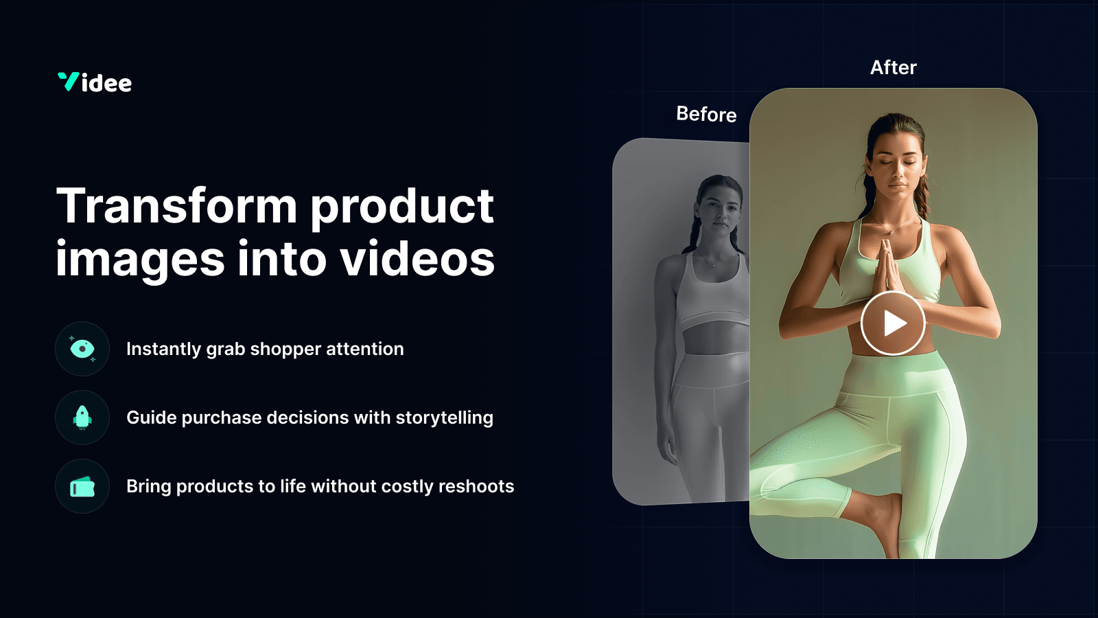 Transform product Images into videos