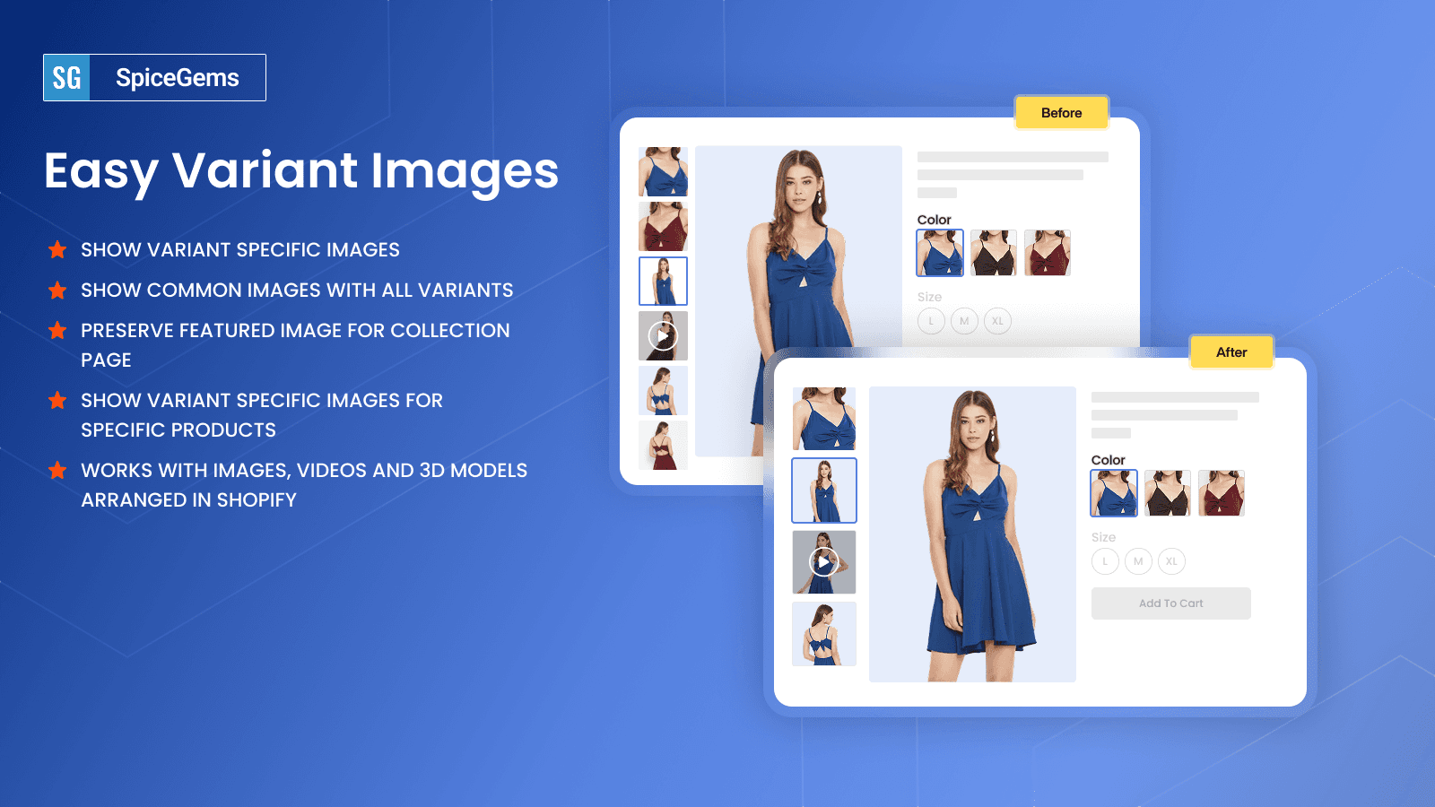 Add Multiple Images to Product Variants in Shopify