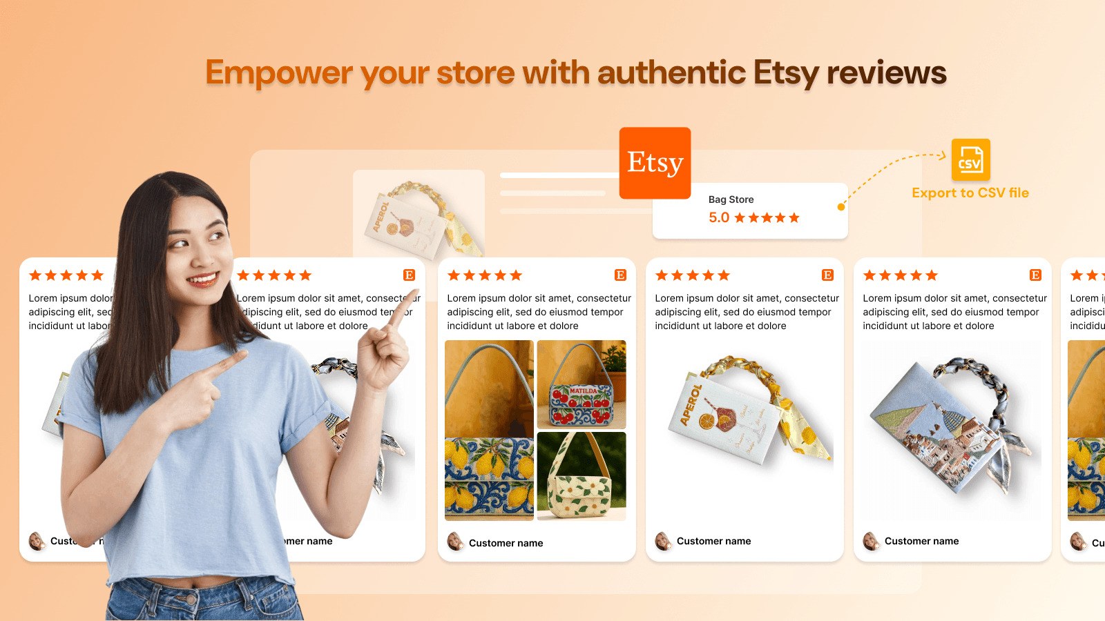 Etsy Reviews Importer by Trustify