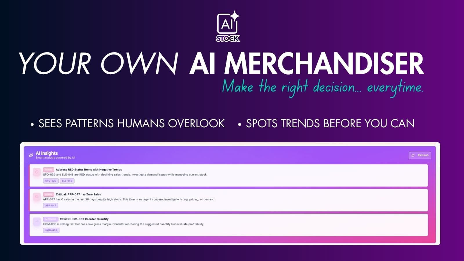 Stock Merchandiser Ai