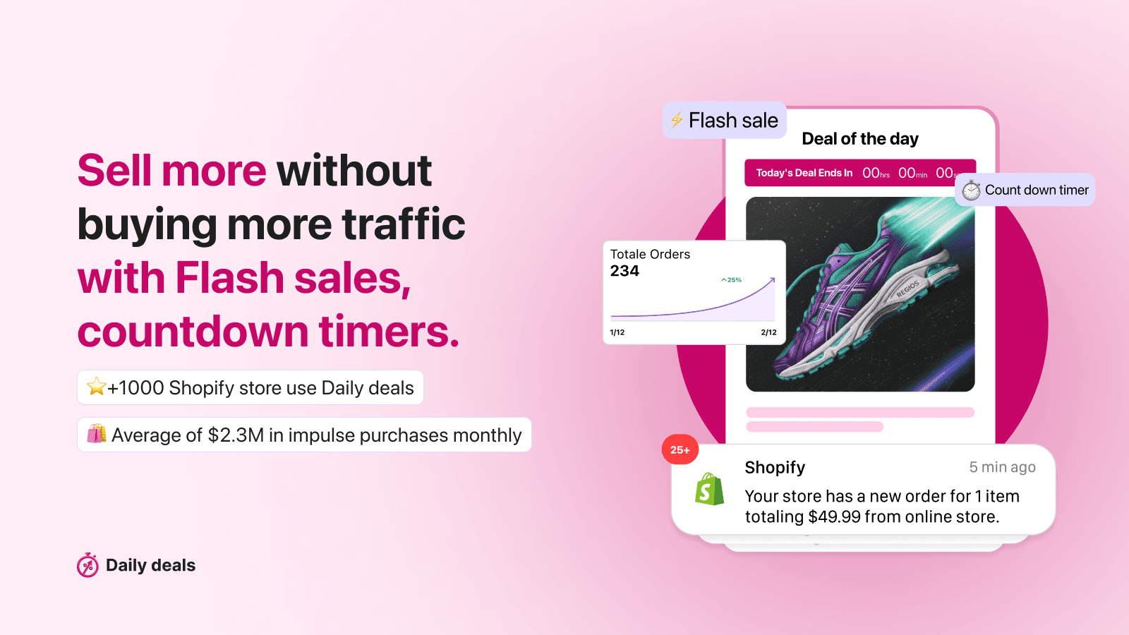 Sell more with Flash Sales