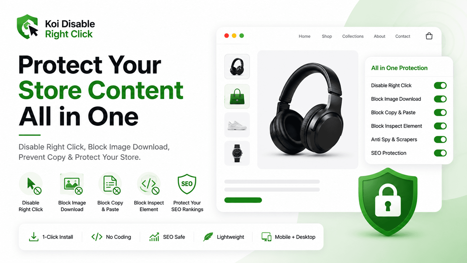 KOI Disable Right Click & Spy Protection & Ip Block