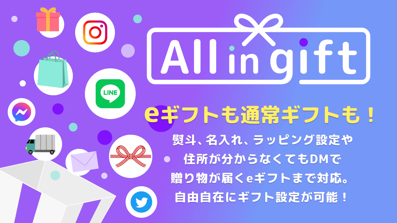 SNSでeギフト!