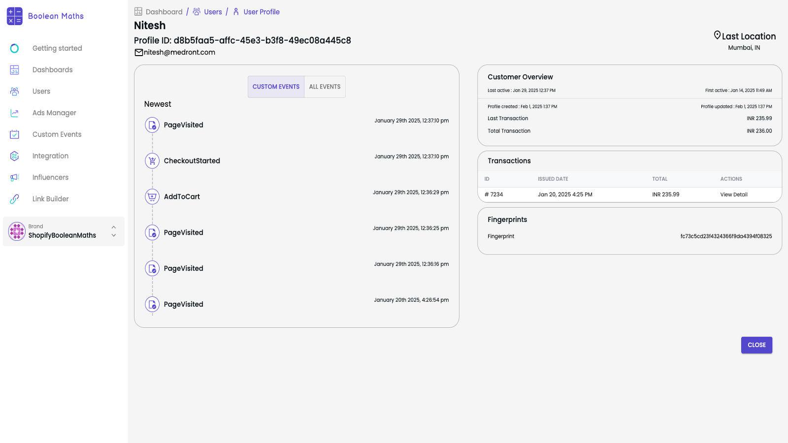 Comprehensive User Profiles for Targeted Marketing