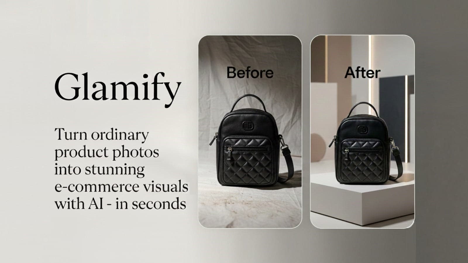 Glamify your product photos