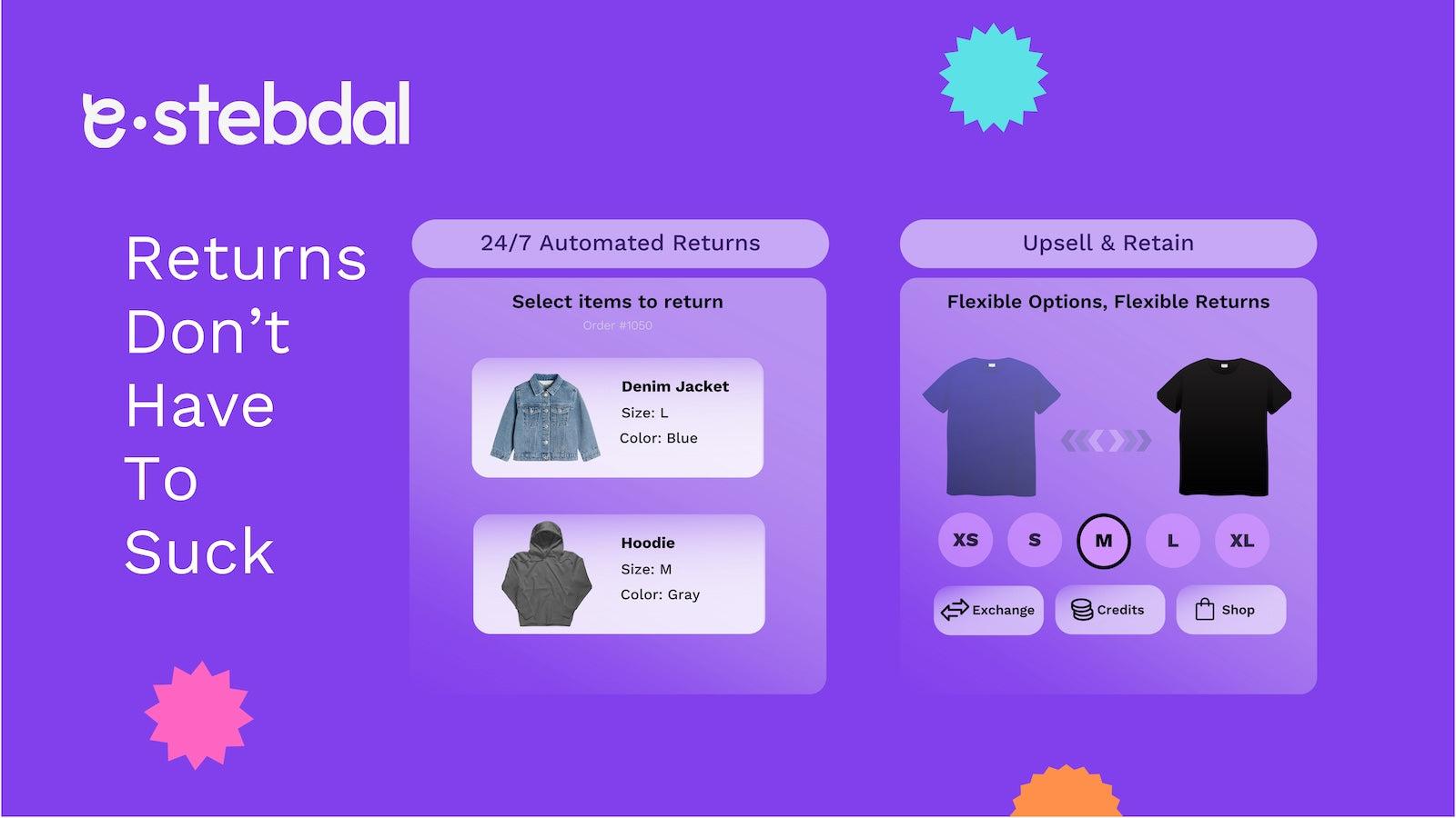 E-stebdal returns cover photo