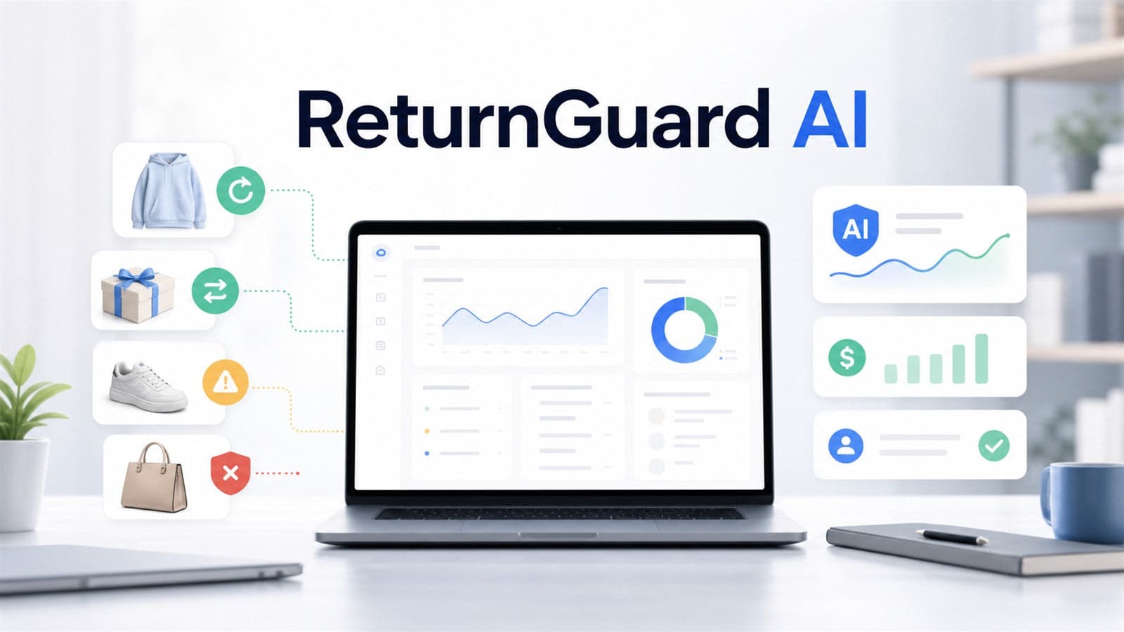 ReturnGuard AI returns dashboard and automation