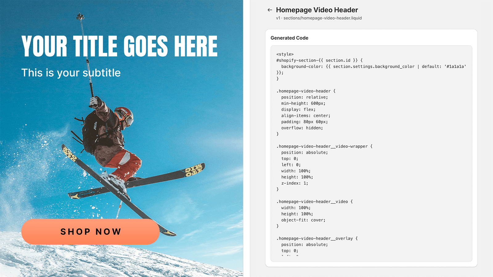 Upload a screenshot, get production-ready code in seconds