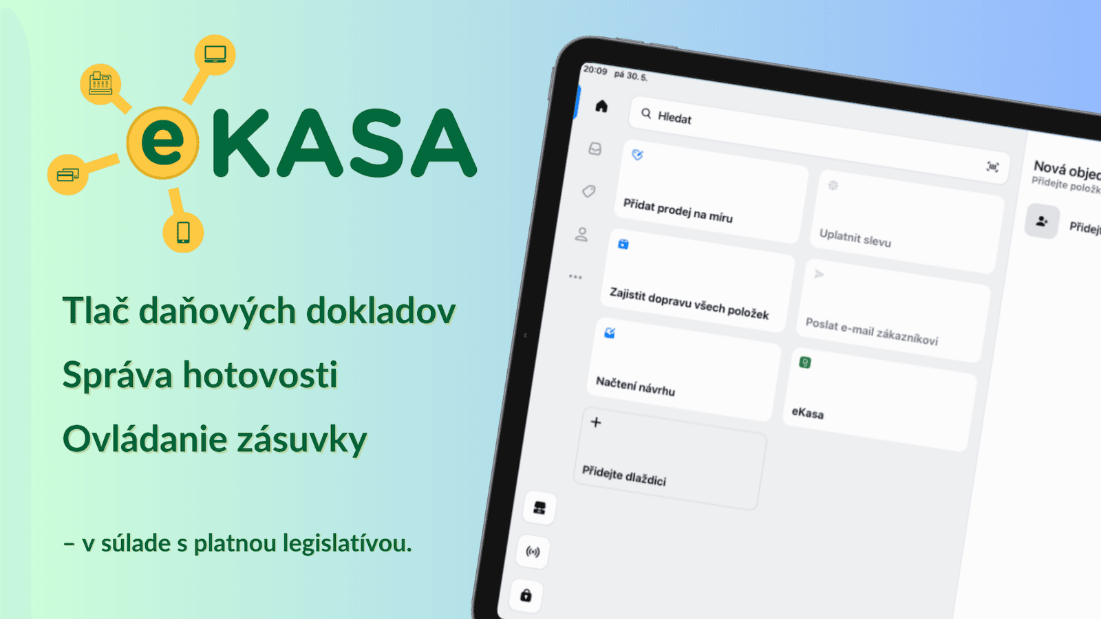 eKasa - tlač dokladov v súlade s legislatívou