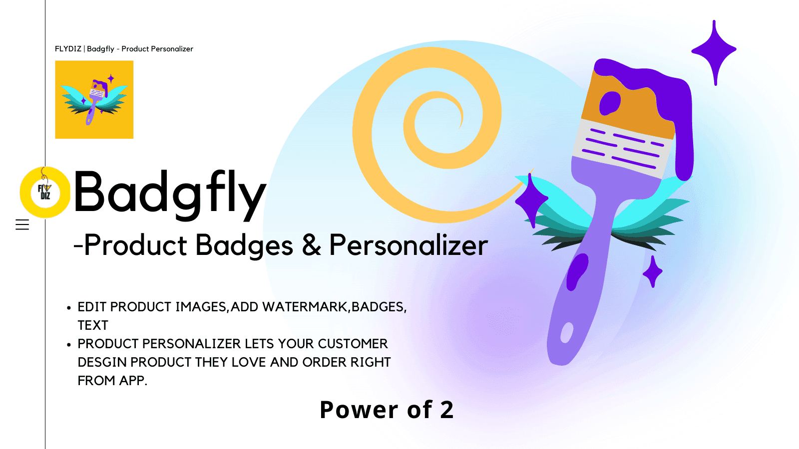 Bulk edit stickers to product images