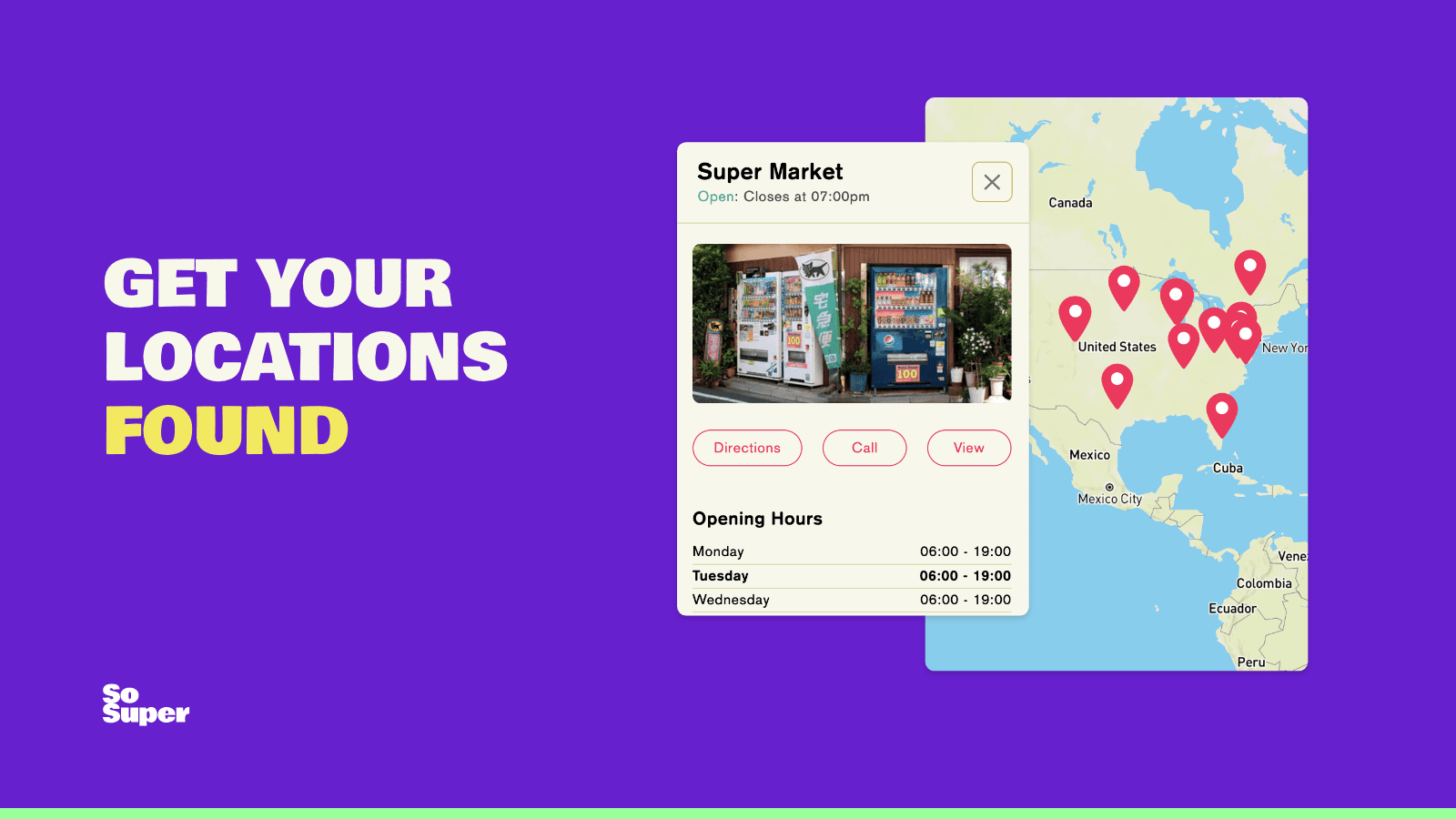 Get your locations found