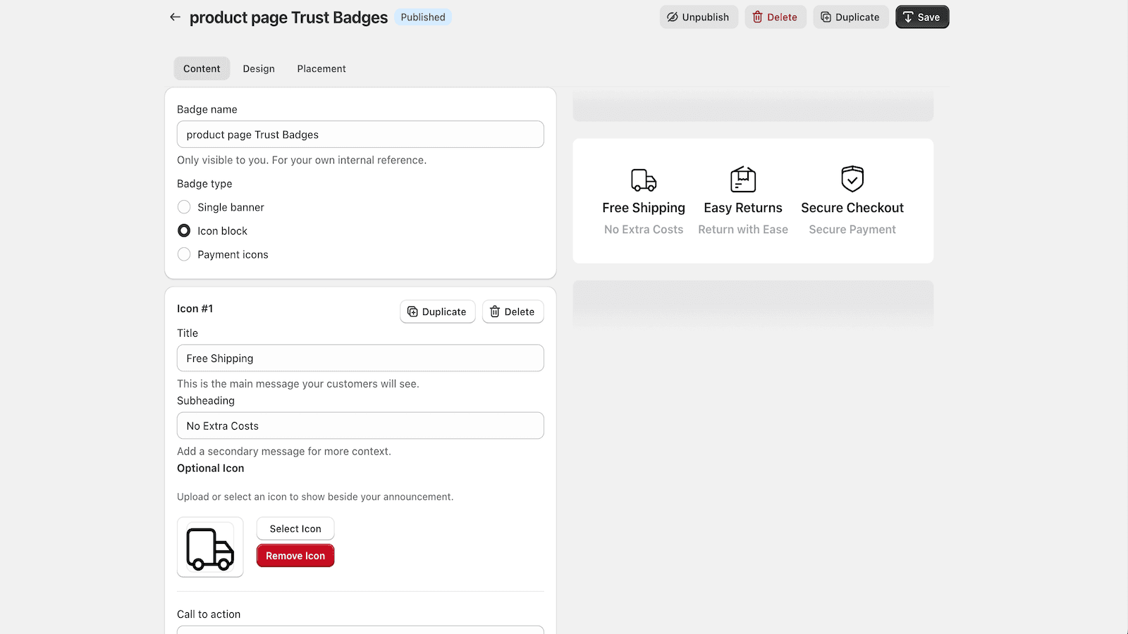 Trustify Badges content