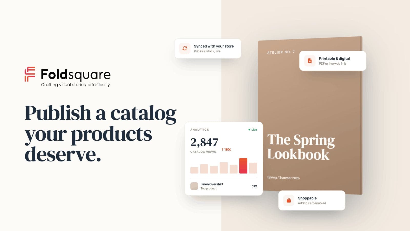 Publish a catalog your products deserve.