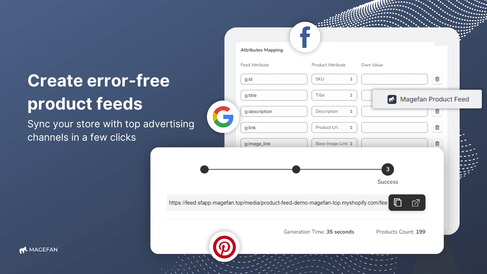 shopify product feed