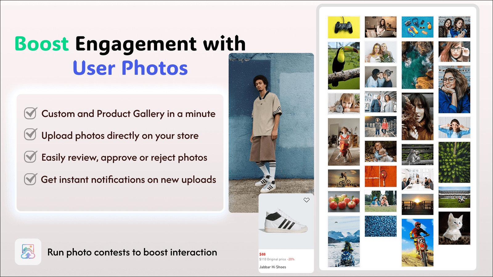 Main banner image about all features