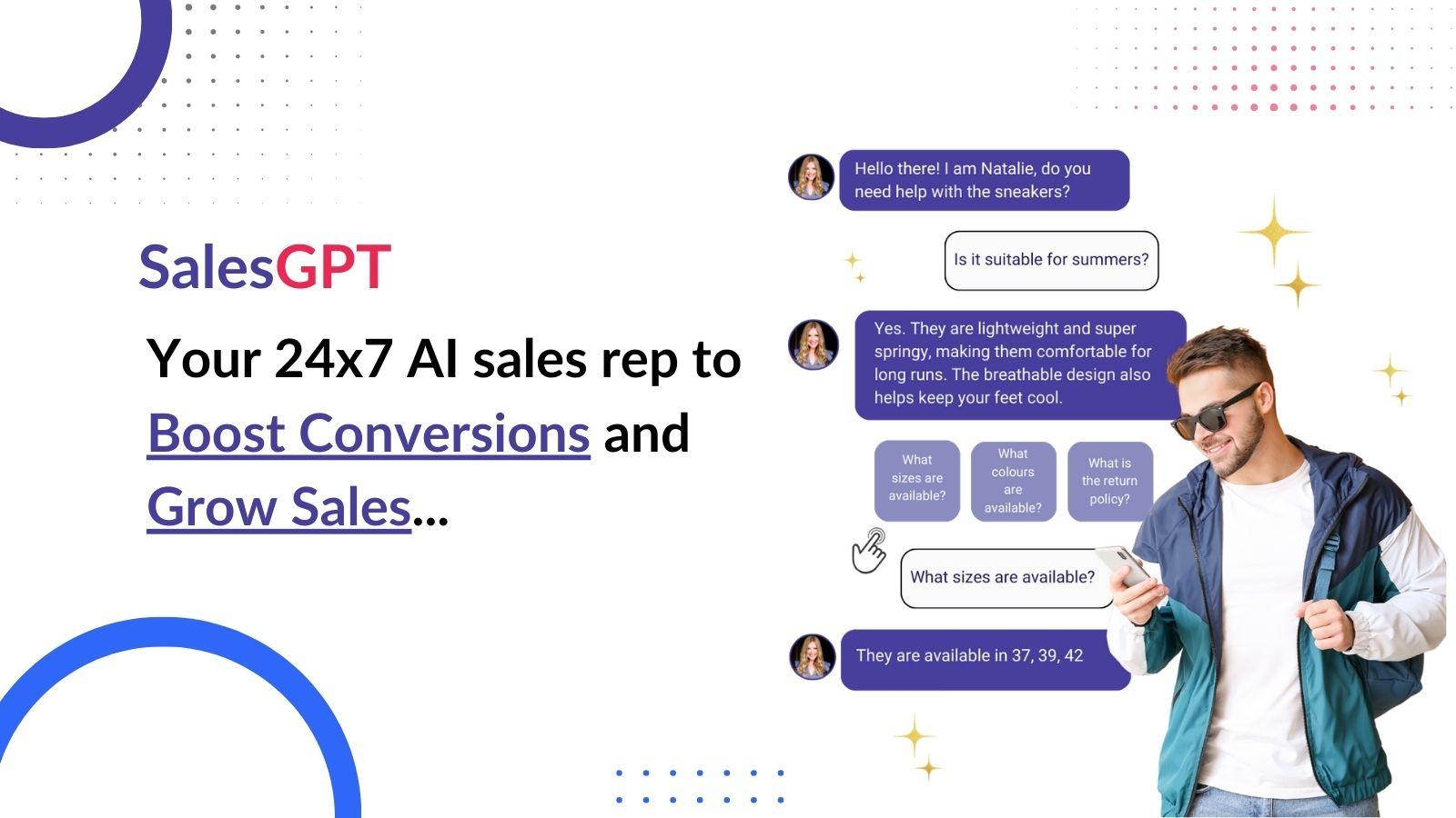 SalesGPT - Your AI eCommerce Chatbot Sales Rep