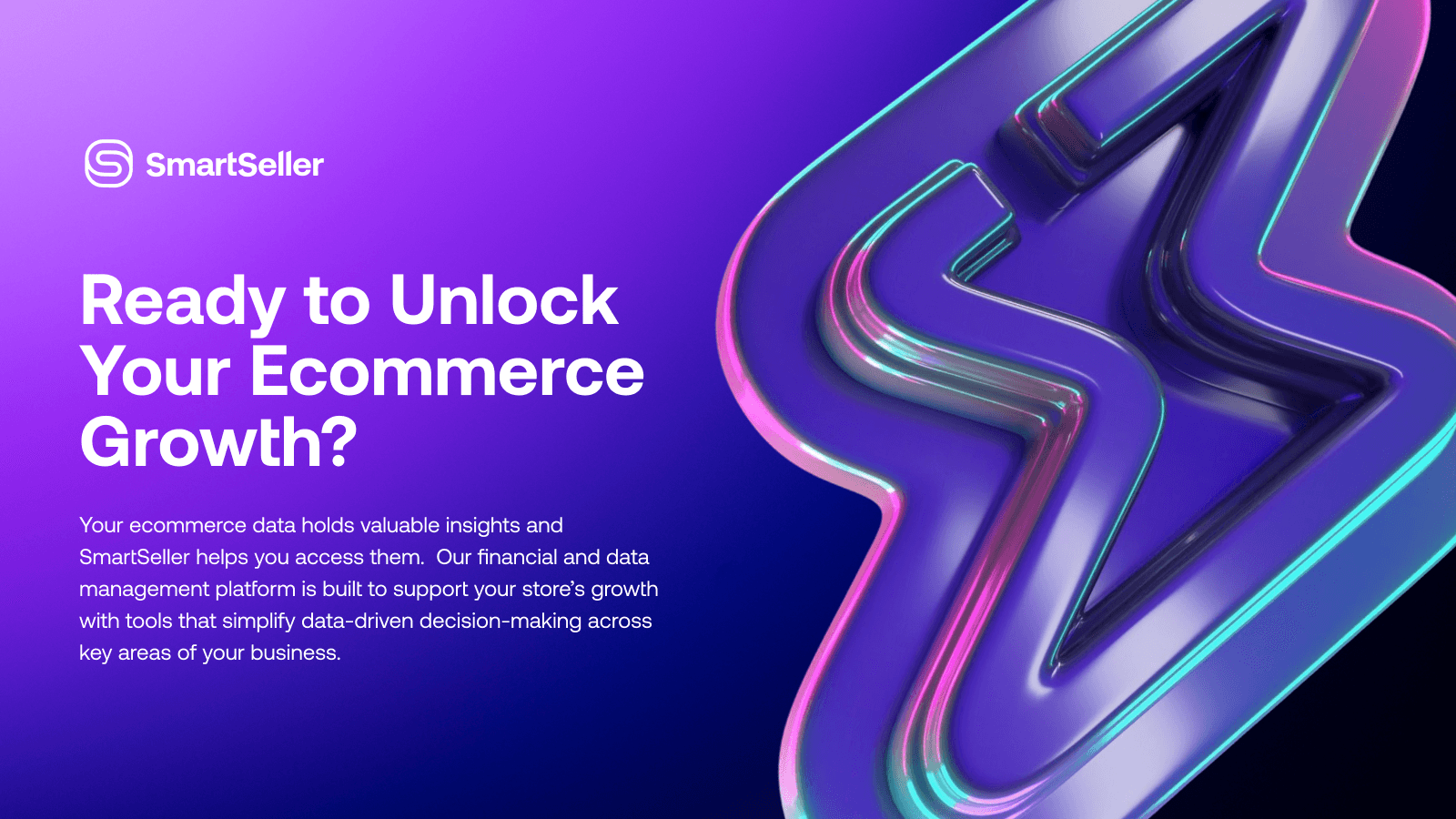 Essential data and faster insights for ecommerce managers.