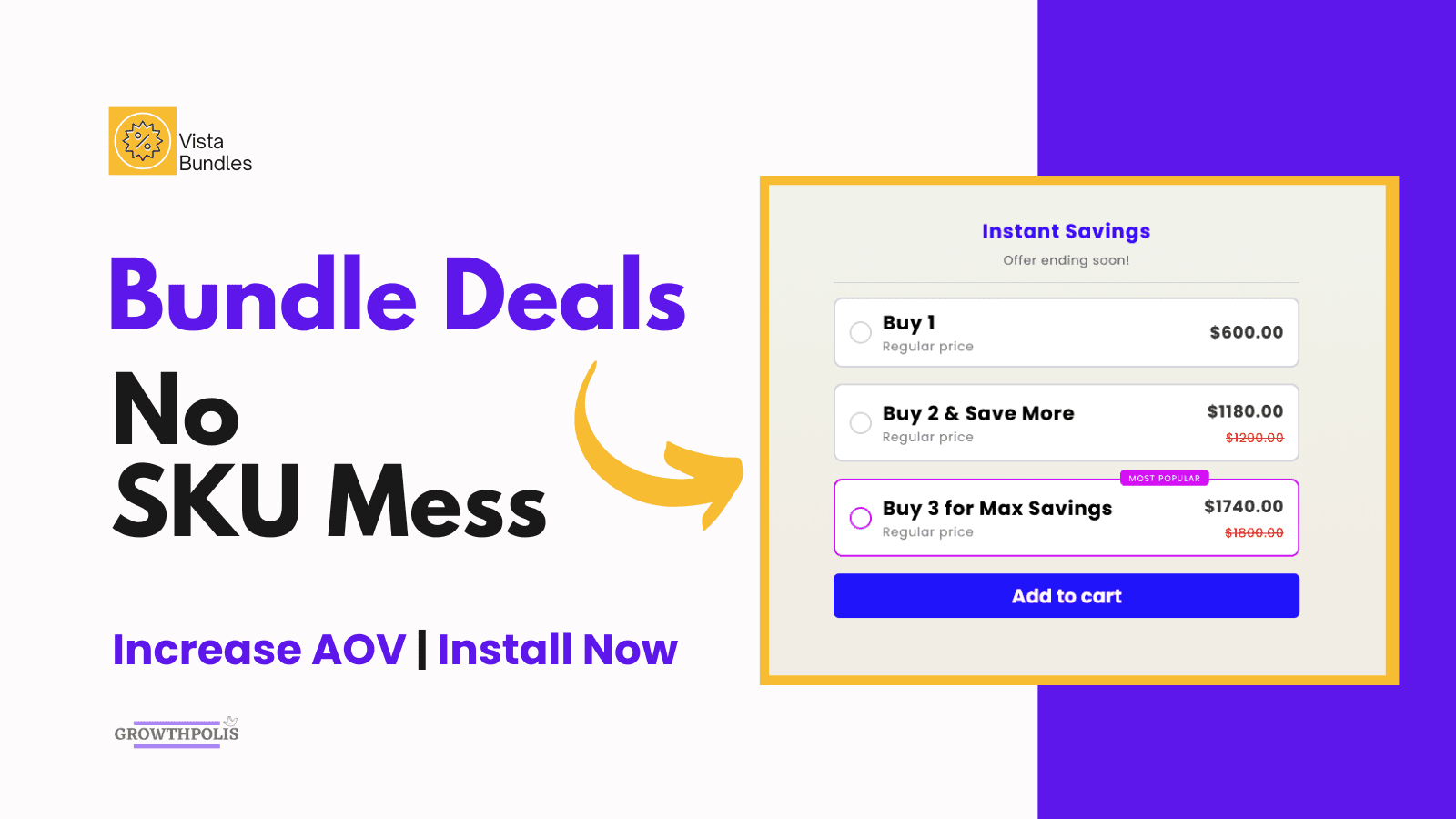 create quantity break and fixed product bundle deals