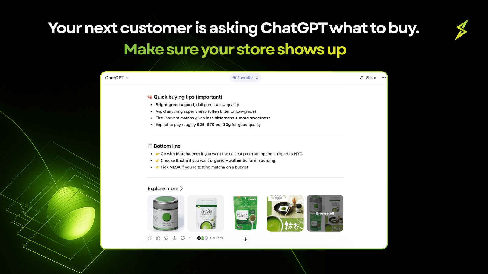 Make your store visible to ChatGPT
