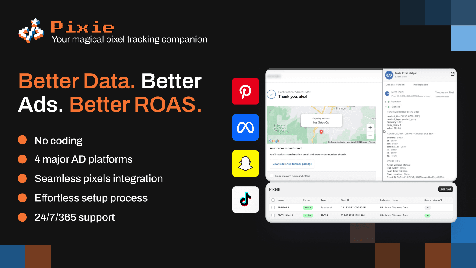 Multi Pixel Shopify App: Add multipixels across 4 ad platforms