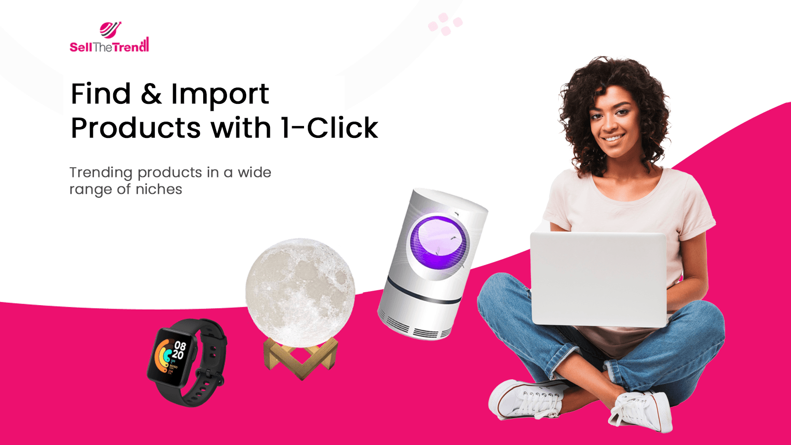 Find & Import Trending Products with 1-Click