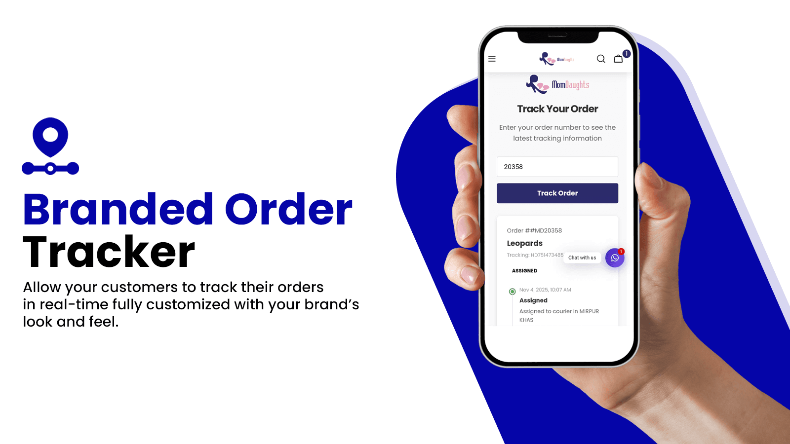 Branded Order Tracker - Track My Order