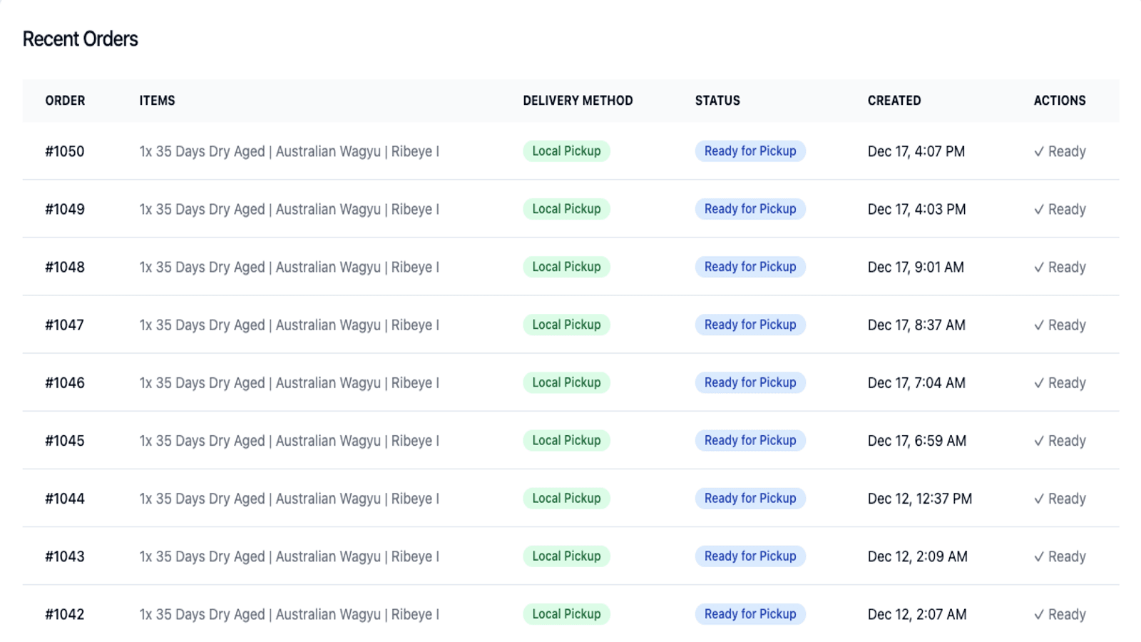 Automate marking your orders "Ready for Pickup"