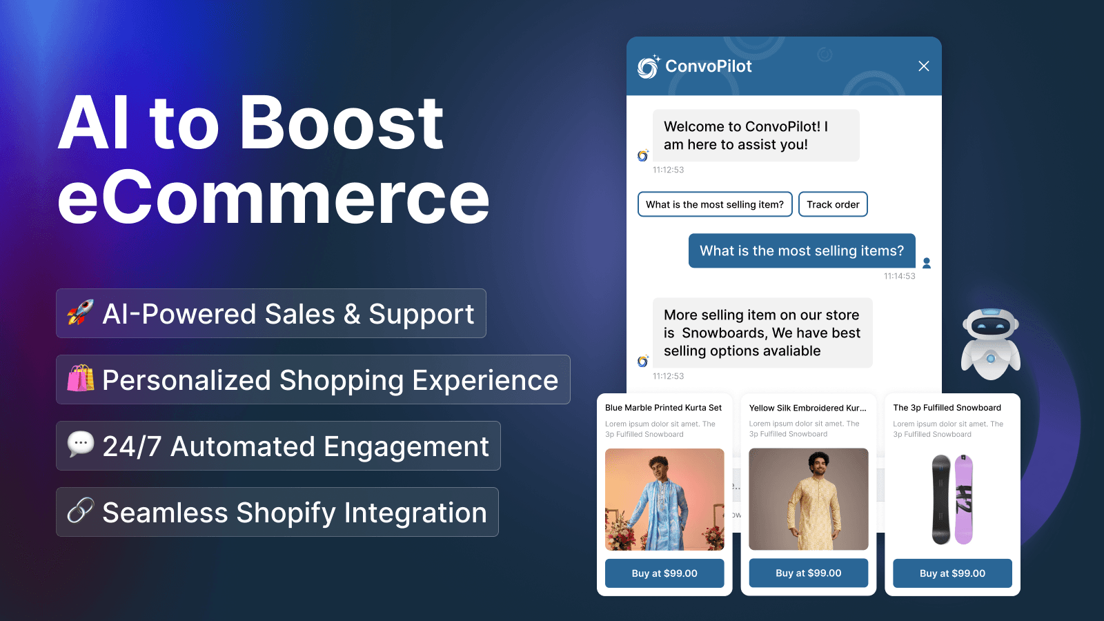AI Chatbot to Boost eCommerce store